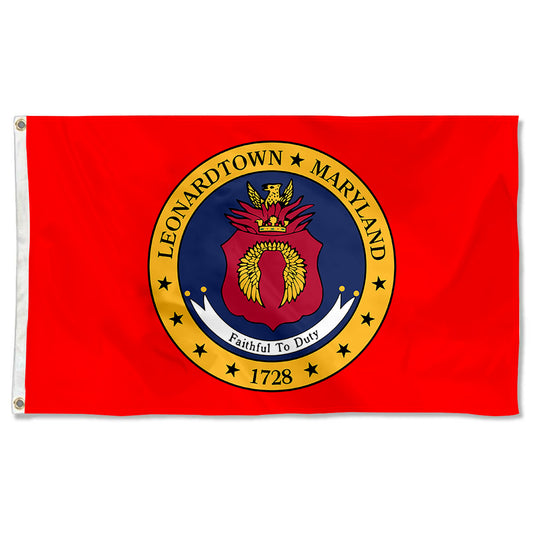 Fyon Leonardtown, Maryland (1975–1989) Flag Banner
