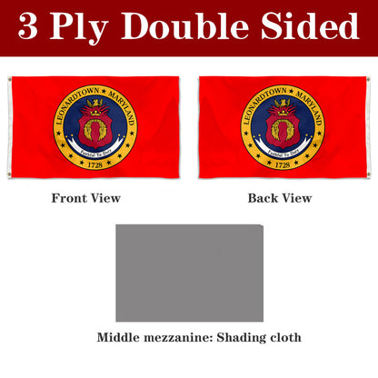 Fyon Leonardtown, Maryland (1975–1989) Flag Banner