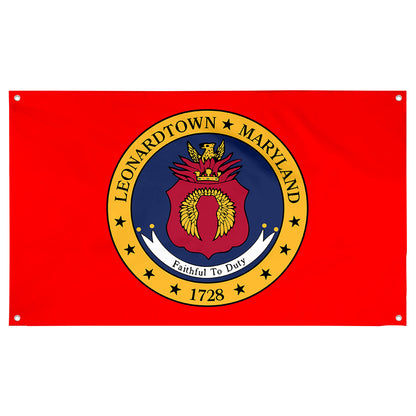 Fyon Leonardtown, Maryland (1975–1989) Flag Banner