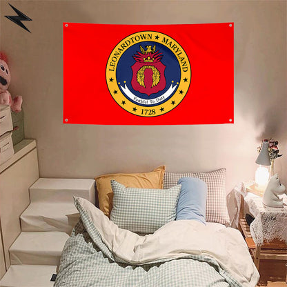 Fyon Leonardtown, Maryland (1975–1989) Flag Banner