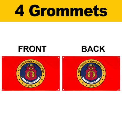 Fyon Leonardtown, Maryland (1975–1989) Flag Banner