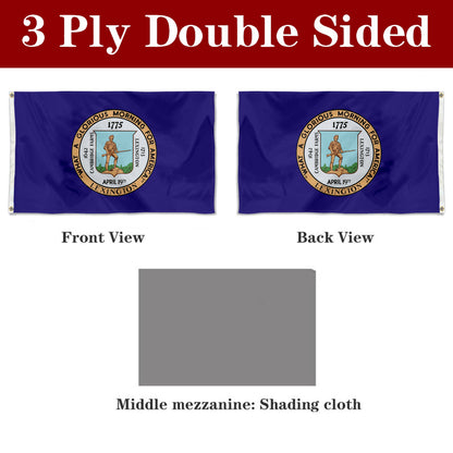 Fyon Lexington, Massachusetts Flag Banner