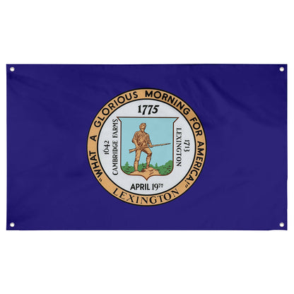 Fyon Lexington, Massachusetts Flag Banner