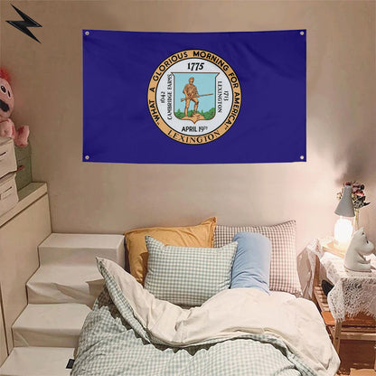 Fyon Lexington, Massachusetts Flag Banner