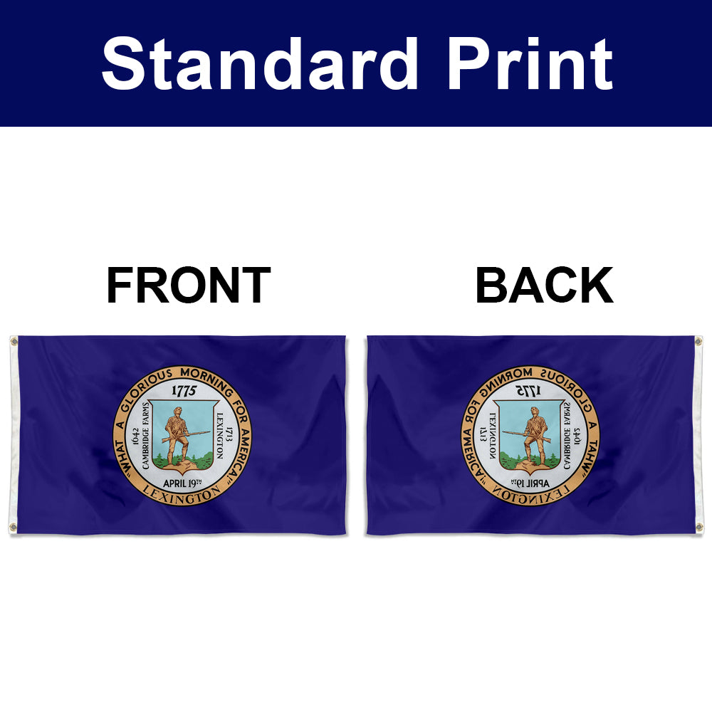 Fyon Lexington, Massachusetts Flag Banner