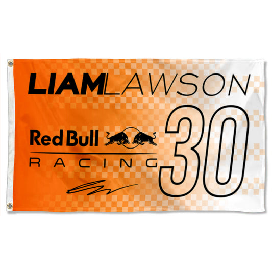 Fyon Liam Lawson 30# Flag Banner