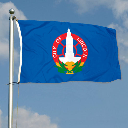 Fyon Lincoln, Nebraska (1931–2022) Flag Banner