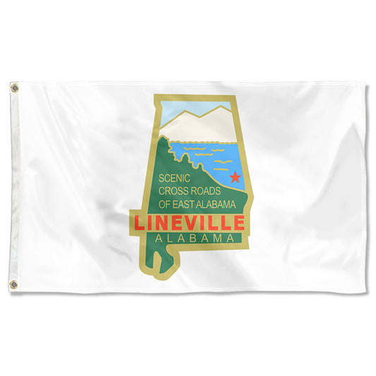 Fyon Lineville, Alabama Flag Banner