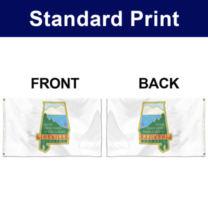 Fyon Lineville, Alabama Flag Banner