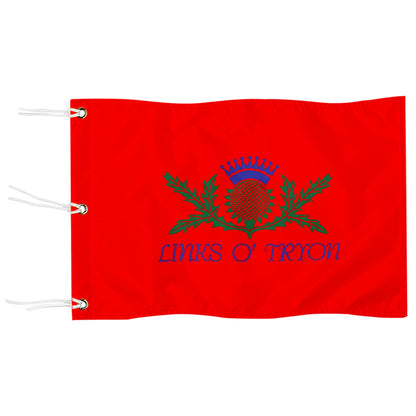Fyon Links of Tryon Golf Club Pin Hole Flag Embroidered Flag Banner Grommets