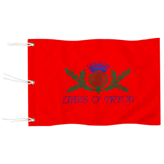 Fyon Links of Tryon Golf Club Pin Hole Flag Embroidered Flag Banner Grommets