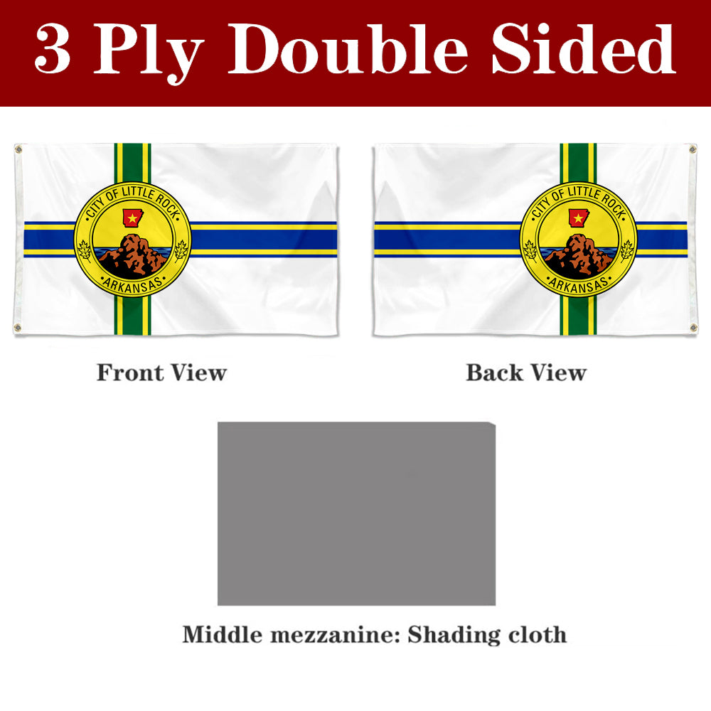 Fyon Little Rock, Arkansas Flag Banner