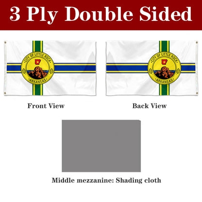 Fyon Little Rock, Arkansas Flag Banner