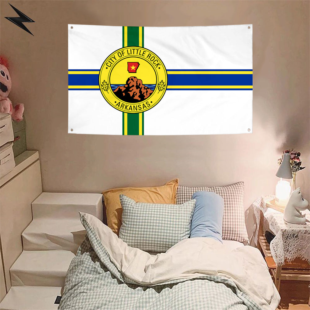 Fyon Little Rock, Arkansas Flag Banner
