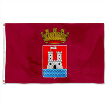 Fyon Double-sided Livorno, Italy Flag Banner