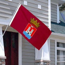 Fyon Double-sided Livorno, Italy Flag Banner