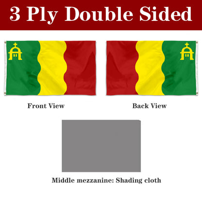 Fyon Loiza, Puerto Rico Flag Banner