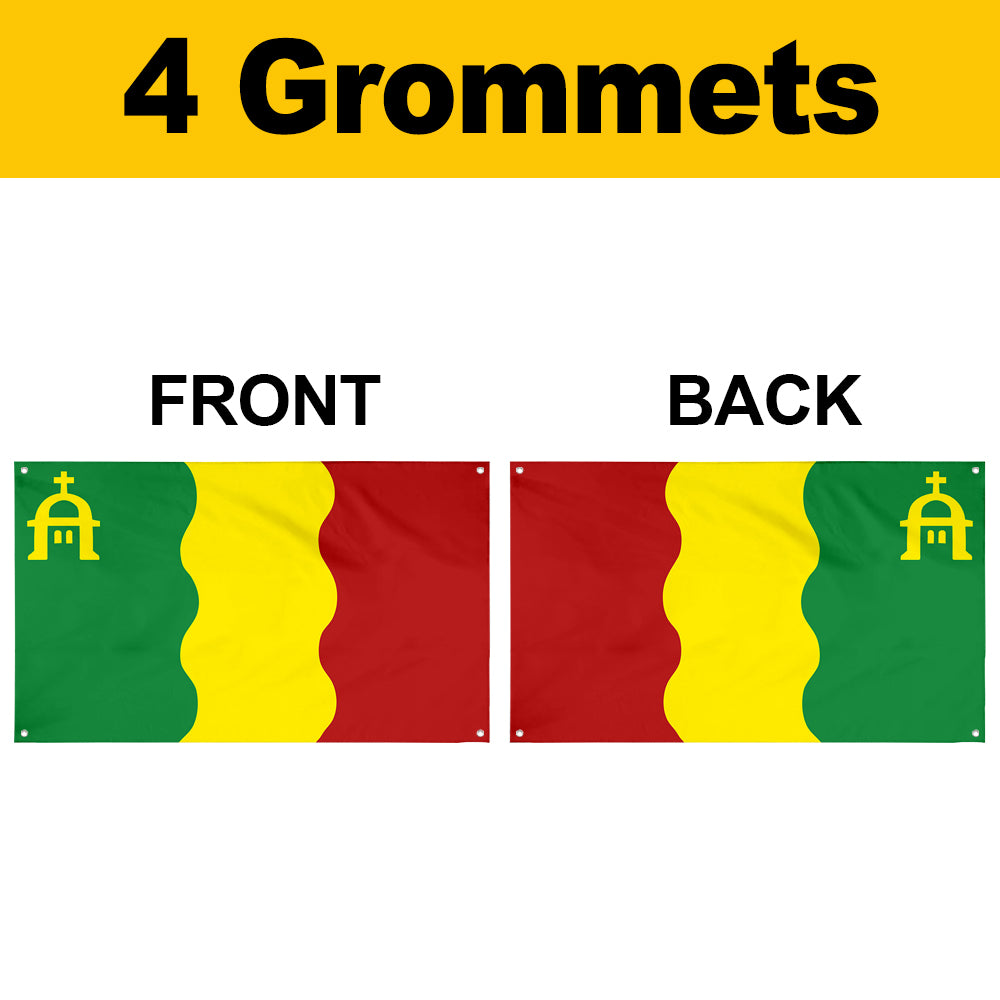 Fyon Loiza, Puerto Rico Flag Banner