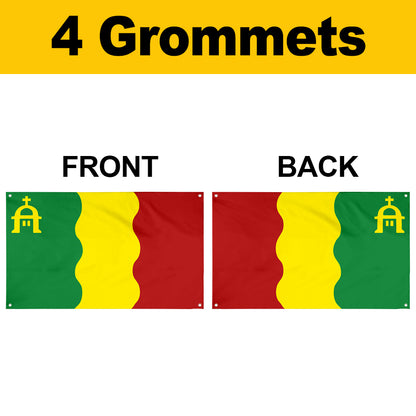 Fyon Loiza, Puerto Rico Flag Banner