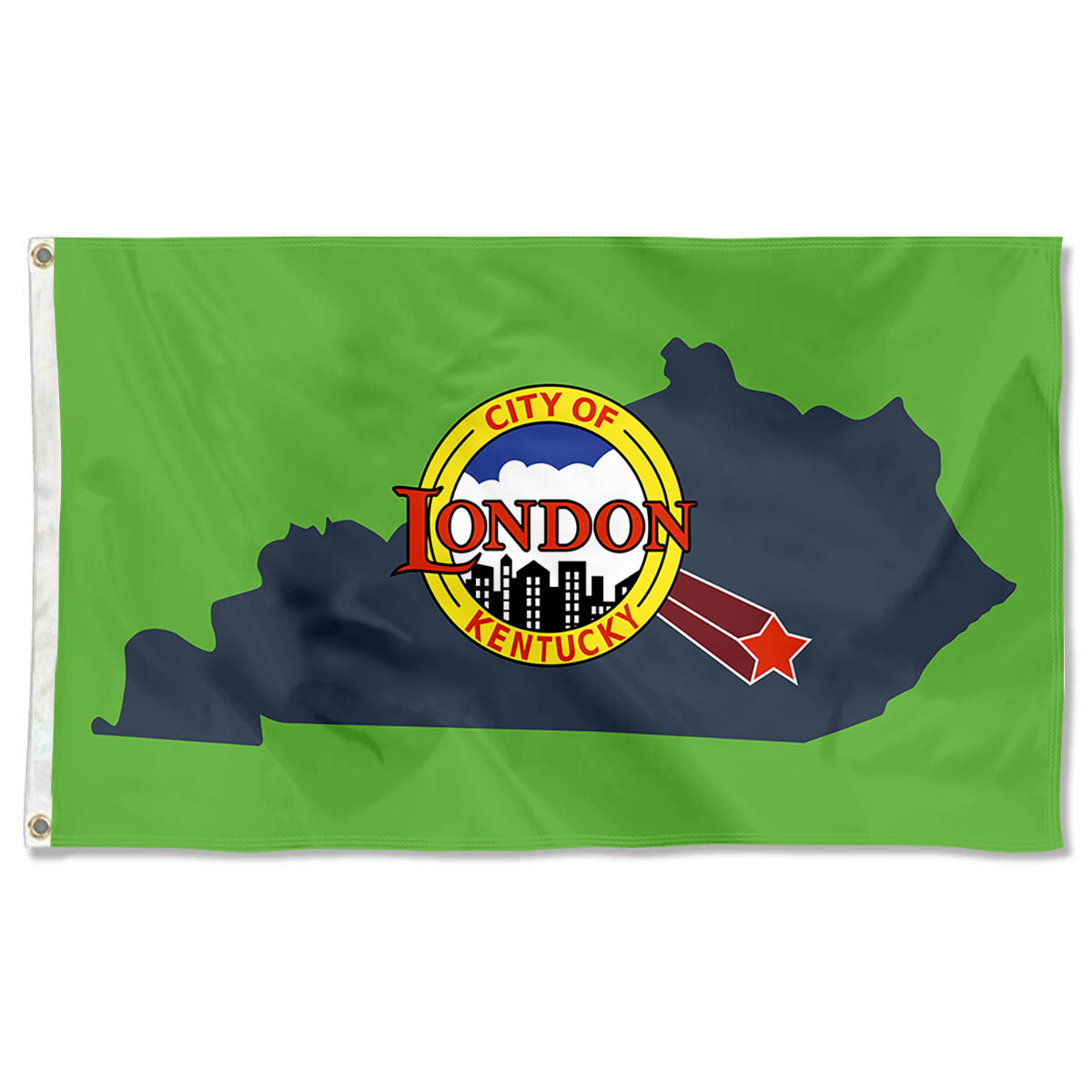 Fyon London, Kentucky Flag Banner