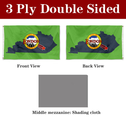 Fyon London, Kentucky Flag Banner