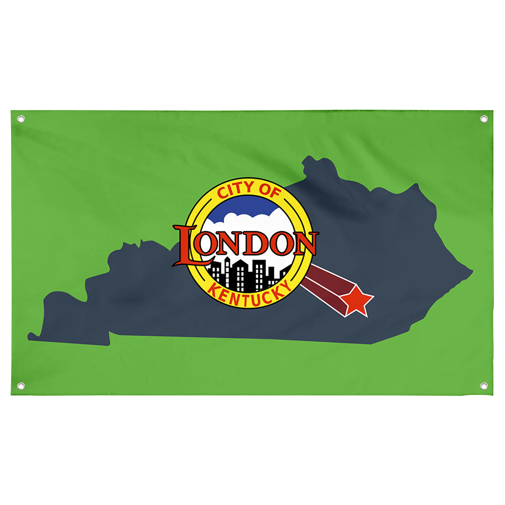 Fyon London, Kentucky Flag Banner