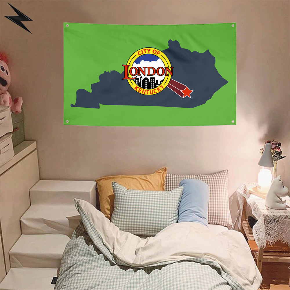 Fyon London, Kentucky Flag Banner