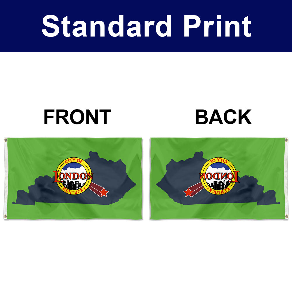 Fyon London, Kentucky Flag Banner