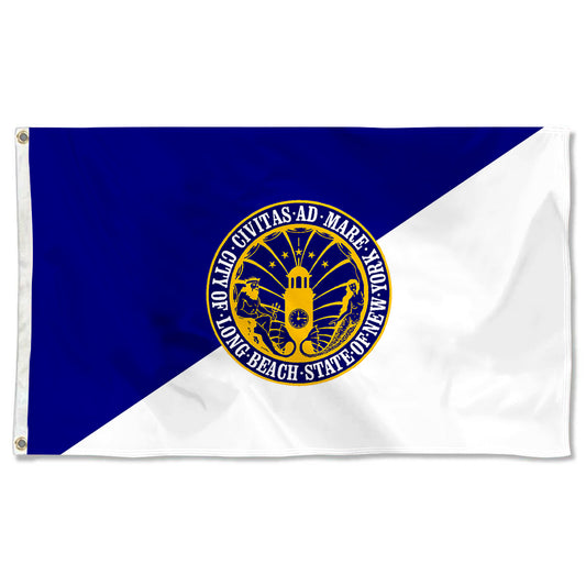 Fyon Long Beach, New York Flag Banner