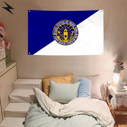 Fyon Long Beach, New York Flag Banner