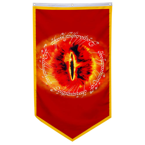 Camp Lord of the Rings Eye of Sauron Flag Banner