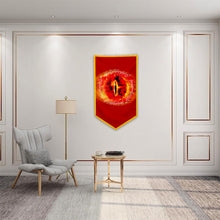 Camp Lord of the Rings Eye of Sauron Flag Banner