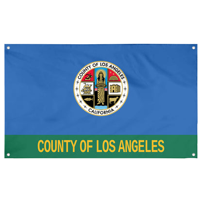 Fyon Los Angeles County Flag Banner