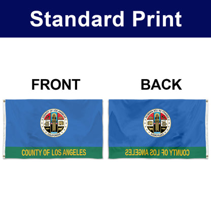 Fyon Los Angeles County Flag Banner