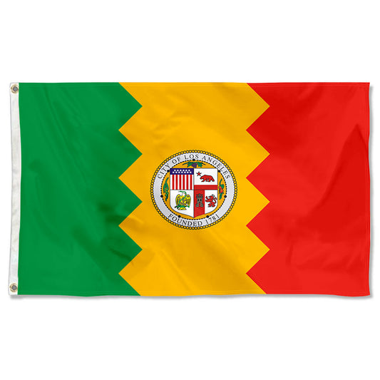 Fyon Los Angeles, California Flag Banner