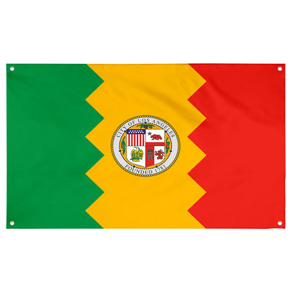 Fyon Los Angeles, California Flag Banner