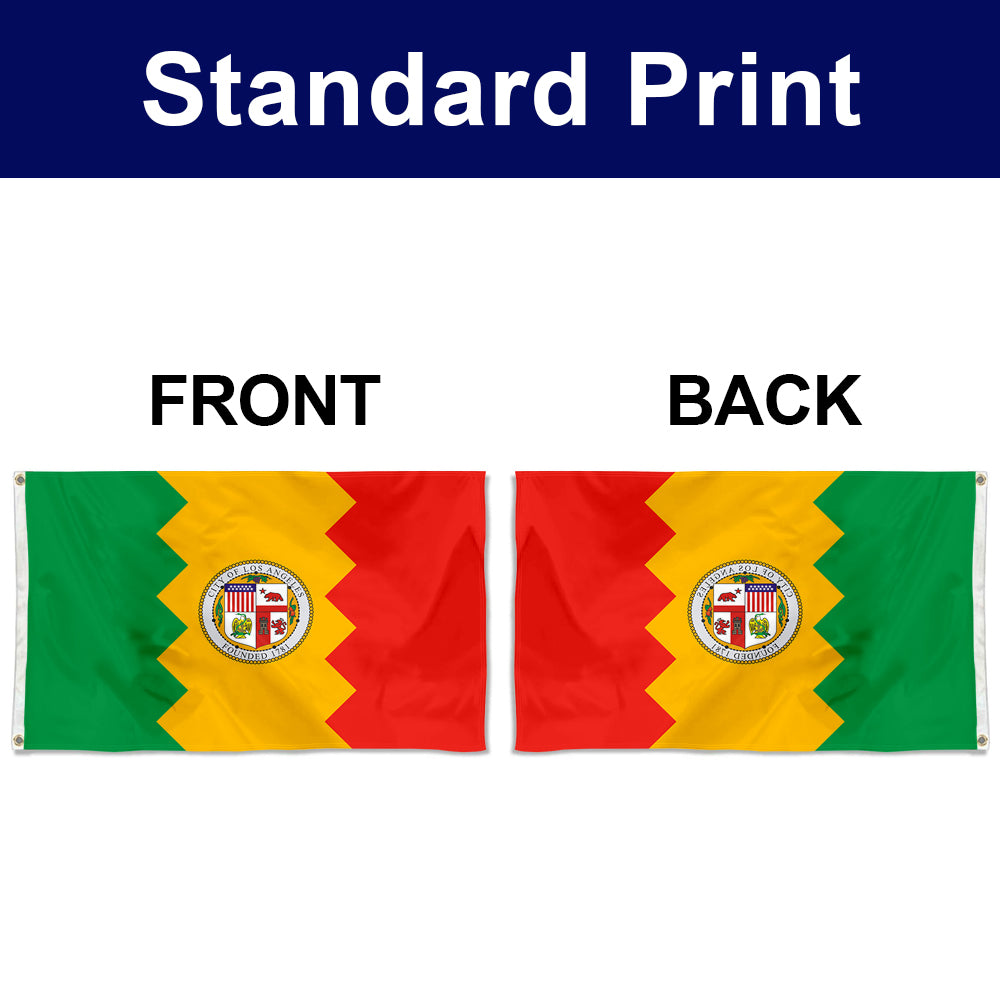 Fyon Los Angeles, California Flag Banner