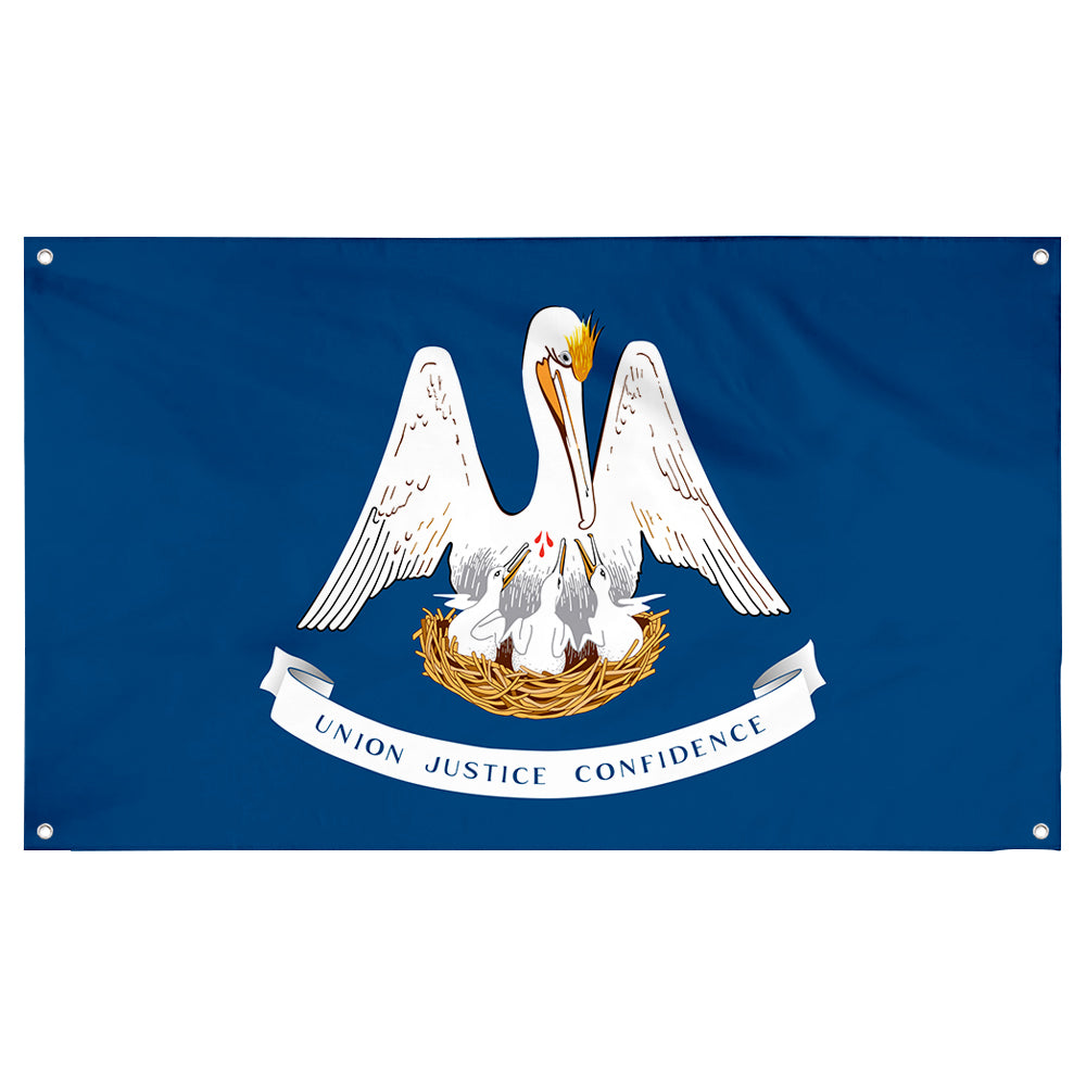 Fyon Louisiana Flag Banner