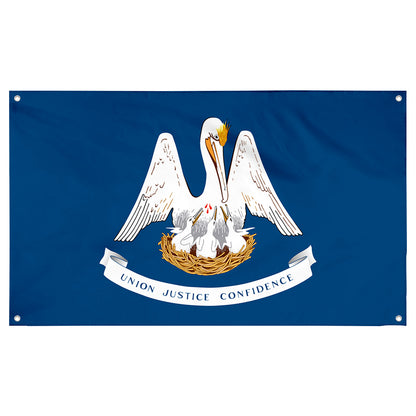 Fyon Louisiana Flag Banner