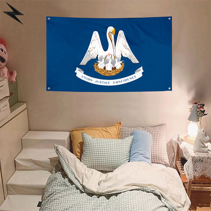 Fyon Louisiana Flag Banner