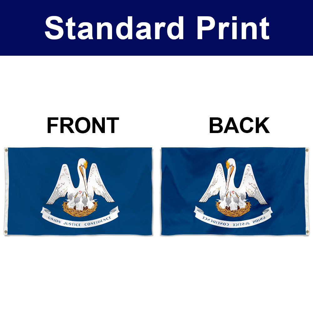 Fyon Louisiana Flag Banner