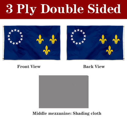 Fyon Louisville, Kentucky (1934–2003) Flag Banner