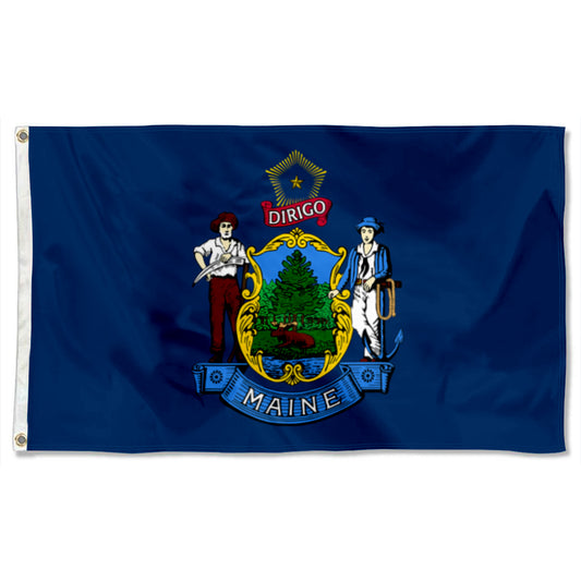 Fyon Maine Flag Banner