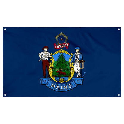 Fyon Maine Flag Banner