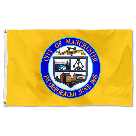 Fyon Manchester, New Hampshire (1965–1996) Flag Banner