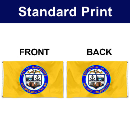 Fyon Manchester, New Hampshire (1965–1996) Flag Banner