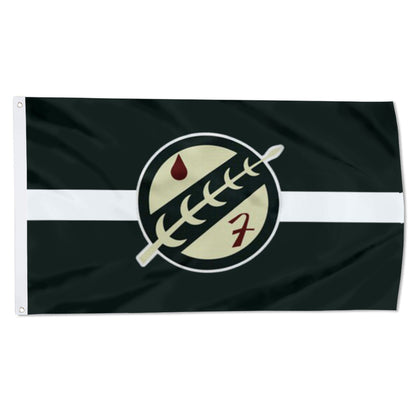 Fyon Mandalorian Crest Flag  Indoor and outdoor banner