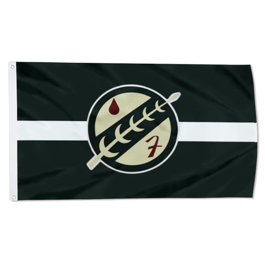 Fyon Mandalorian Crest Flag  Indoor and outdoor banner