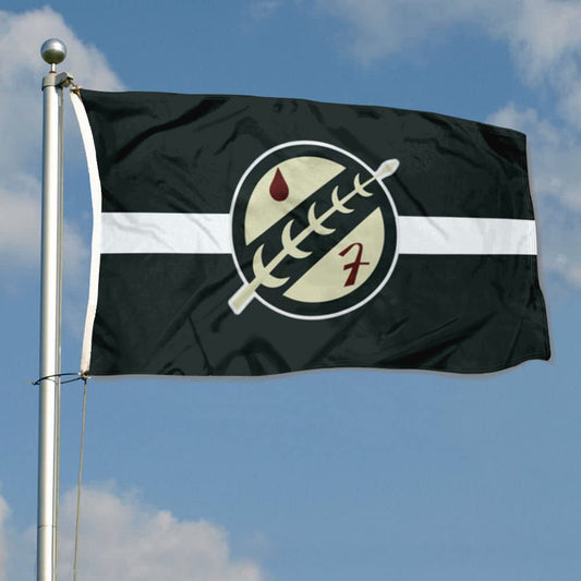 Fyon Mandalorian Crest Flag  Indoor and outdoor banner
