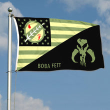 Fyon Double-sided Mandalorian Flag Flags Banner